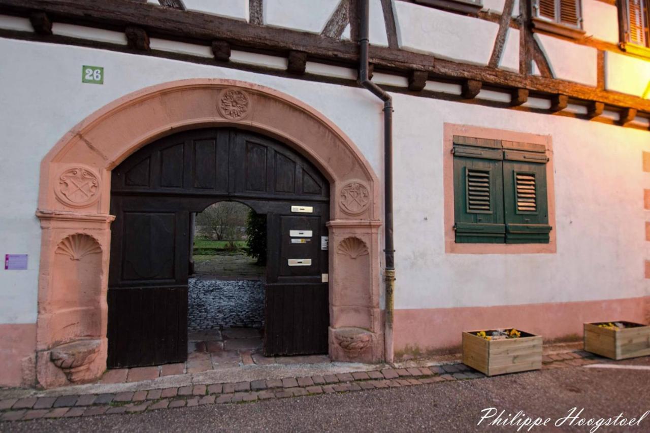 Maison Kobold Xvie Siecle Wissembourg Bagian luar foto